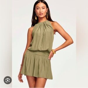 Ramy Brook Paris dress in Olive Green